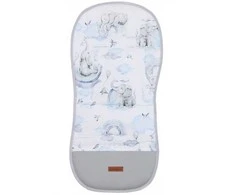 Babymam Vaikiško vežimėlio dvipusis įdėklas 80x40 cm