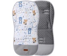 Babymam Vaikiško vežimėlio dvipusis įdėklas 80x40 cm
