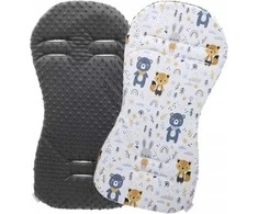 Babymam Vaikiško vežimėlio dvipusis įdėklas 71x35 cm