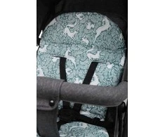 Babymam Vaikiško vežimėlio dvipusis įdėklas 71x35 cm