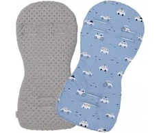 Babymam Vaikiško vežimėlio dvipusis įdėklas 71x35 cm
