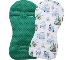 Babymam Vaikiško vežimėlio dvipusis įdėklas 71x35 cm