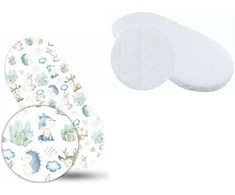 Babymam Vežimėlio lopšio čiužinys ir paklodė