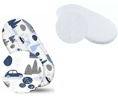 Babymam Vežimėlio lopšio čiužinys ir paklodė