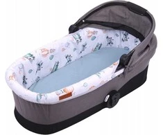 Babymam Vežimėlio lopšio komplektas, įdėklas ir čiužinio paklodė