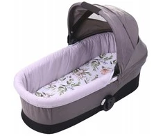 Babymam Vežimėlio lopšio komplektas, įdėklas ir čiužinio paklodė