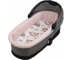 Babymam Vežimėlio lopšio komplektas, įdėklas ir čiužinio paklodė