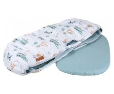 Babymam Vežimėlio lopšio komplektas, įdėklas ir čiužinio paklodė