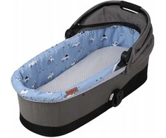 Babymam Vežimėlio lopšio komplektas, įdėklas ir čiužinio paklodė