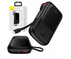 Powerbank Baseus Qpow Pro Digital Ekranas Fast Charge 10000 mAh 20 W