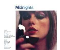 Blue Vinilinė plokštelė – Taylor Swift – Midnights LP (Mėlyna Translucent Vinyl)