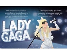 Knyga - Lady Gaga: A Little Golden Book Biography