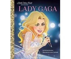 Knyga - Lady Gaga: A Little Golden Book Biography