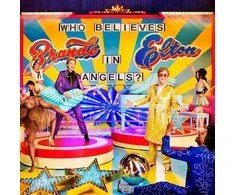 Vinilinė plokštelė – Elton John &amp; Brandi Carlile - Who Believes In Angels? LP (Tri-Coloured)