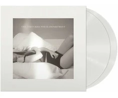 Vinilinė plokštelė - Taylor Swift - The Tortured Poets Department 2LP (Ghosted Baltas coloured)
