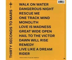 Vinilinė plokštelė - Thirty Seconds To Mars - America 1LP (Baltas Coloured)
