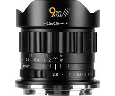 Kameros objektyvas - AstrHori MF 9 mm f/2.8 ultra plataus kampo objektyvas Nikon Z