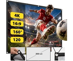 Camrock P 120 Portable Projection Screen