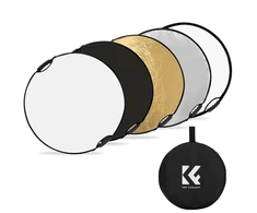 K&amp;F 5 viename apvalių reflektorių rinkinys – 110 cm