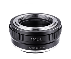 Objektyvas Adapteris - K&amp;F Concept M42 į Sony E Bajonetą, Bronzos Aliuminis