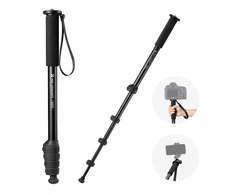 Foto Monopodas - K&amp;F Concept MS16 160cm Aukštis 10kg Apkrova 5-Skyrių 330g
