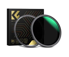 Fotoaparato Filtras - K&amp;F Concept Nano-X MRC Fader ND8-128 77mm