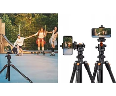 K&amp;F Concept Fotoaparato trikojis su profesionalia 3D galvute, KF09.101V1