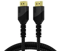 HDMI Laidas - Newell HDMI 2.1 8K 60Hz 2m Nailono Apsauga