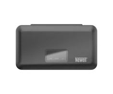 Newell LCD-PB-SD dviejų kanalų įkroviklis EN-EL14 akumuliatoriams, skirtas Nikon