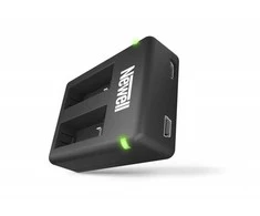 Newell SDC-USB dviejų kanalų įkroviklis LB-015 akumuliatoriams, skirtas Kodak