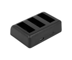 Įkroviklis - Newell SDC-USB Trijų Kanalų Įkroviklis BCX204 Baterijoms Juodas