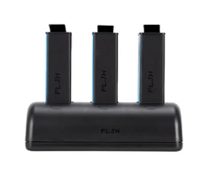 Newell Set 3-Ch SDC-USB-C charger and 3x BCX-204 batteries for DJI Osmo Action
