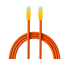 USB-C kabelis - Newell USB-C 100W 2m silikoninis oranžinis-geltonas