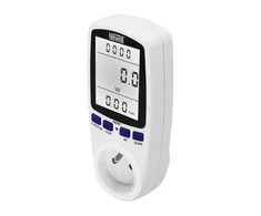Lubinis šviestuvas Energijos Monitorius - Newell Wattmeter Galia Srovė Įtampa LCD Apšviestas