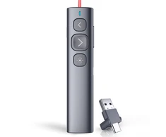 Pristatymų pultelis - Norwii N95 Plus BLE, raudonas ir žalias lazeris, USB-A/USB-C, 100 m, 300 mAh, 31 g