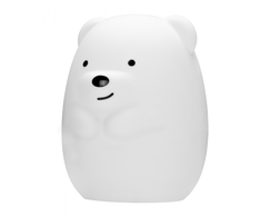 Lubinis šviestuvas Silikoninė LED Lempa - Redleaf Silly Bear