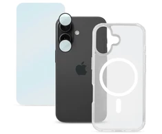 Dėklas - Roobix 3-in-1 Combo Kit iPhone 17 MagSafe, Stiklo, Objektyvo Apsauga