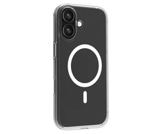 Telefonų dėklas - Roobix Clarion MagSafe dėklas iPhone 17, TPU/PC, skaidrus