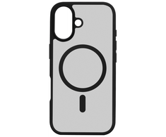 Dėklas - Roobix Dusky MagSafe Dėklas iPhone 17 TPU, atsparus smūgiams, matinė juoda