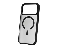 Dėklas - Roobix Dusky MagSafe Dėklas iPhone 17 Pro Max TPU, PC Matinė Juoda
