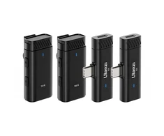 Belaidis Mikrofonas - Ulanzi HM2301 2 Siųstuvai 2 Imtuvai USB-C