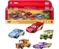Žaisliniai automobiliai Mattel 20 metų jubiliejui 5 vnt