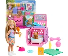 Mattel Lėlės Barbie Chelsea transporteris šuniukui su priedais