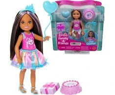 Mattel Barbie Club Chelsea gimtadienio lėlė + aksesuarai