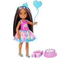 Mattel Barbie Club Chelsea gimtadienio lėlė + aksesuarai