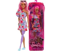 Barbie lėlė Mattel Barbie Fashionistas suknelė vienam pečių / Kojų protezas HBV21 MATTEL
