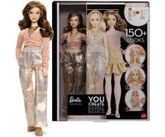 Mattel BARBIE YOU CREATE BASICS lėlė šviesiais plaukais (JJX37)