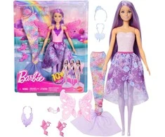 Mattel Barbie lėlė su fėjos ir undinėlės rinkinuku JCP74