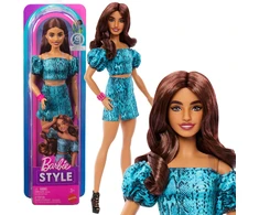 Barbie Style Kolekcjonerska Lėlė Ciemnowłosa w dwuczęściowym stroju #250
