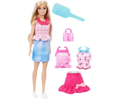 Mattel Barbie Style lalka + komplektas ubranek i priedai Modowe Stylizacje